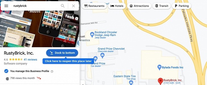 El nuevo botón en Google Maps