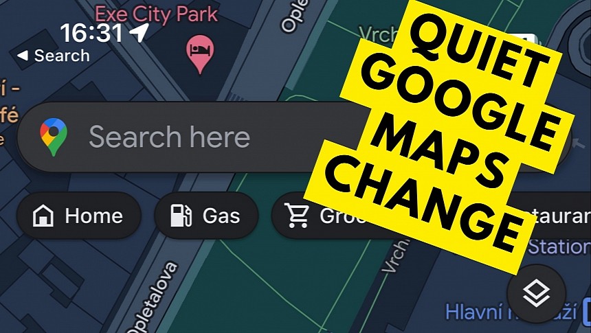 New change in Google Maps