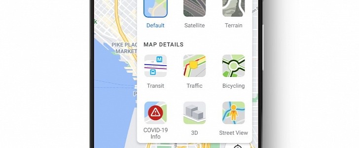 New Google Maps feature on Android