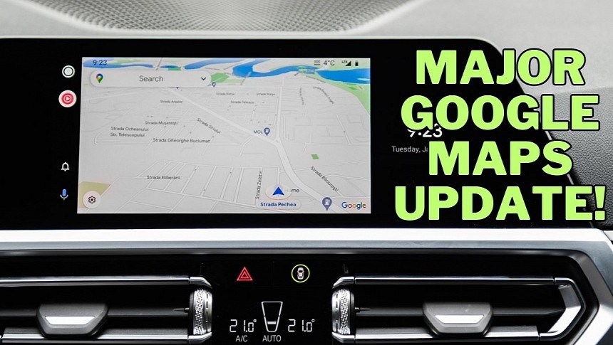Google Maps can now run on Android and Android Auto simultaneously