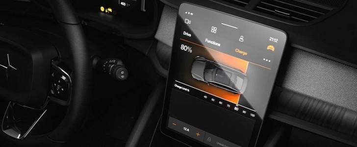 Polestar 2 infotainment system powered by Android Automotive