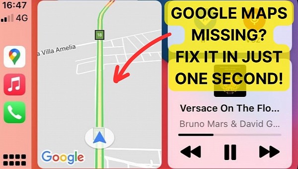 The easiest way to fix Google Maps on Carplay