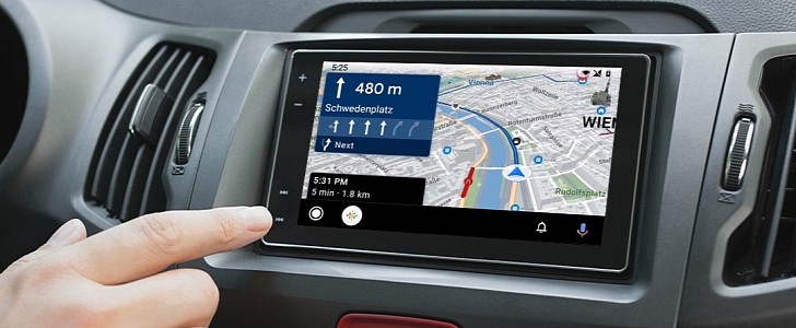 Sygic's GPS navigation on Android Auto