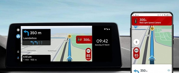 Navigation apps can provide an ETA when setting a new destination