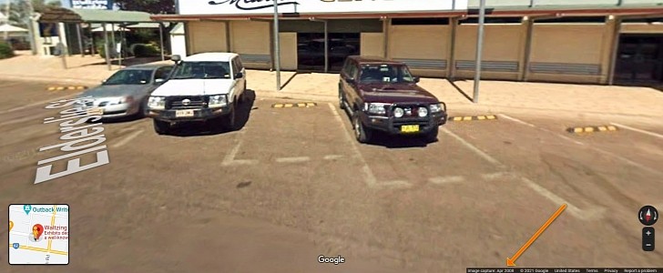 Local Street View imagery was captured back in 2008