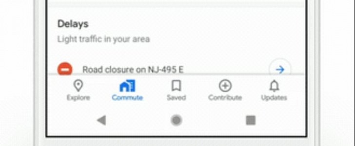 New Google Maps UI