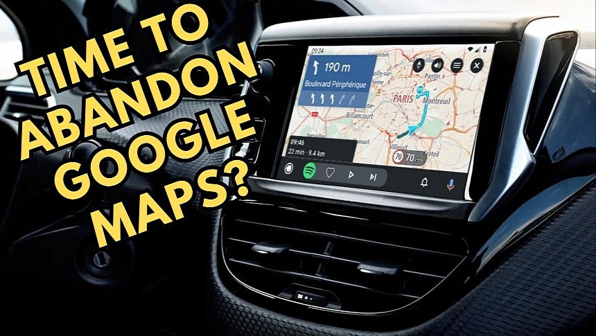 TomTom does "faster routes" better than Google Maps