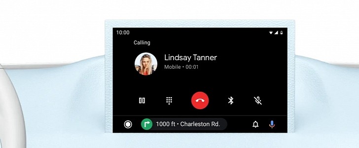 Android Auto phone call