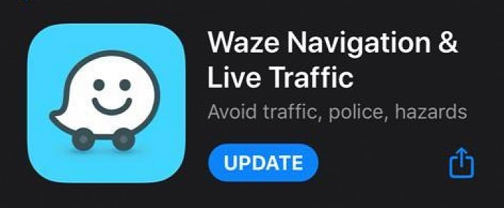 Waze in the App Store