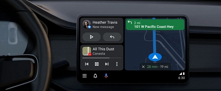 Android Auto Coolwalk redesign