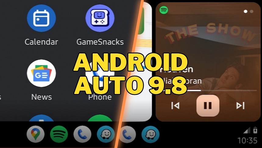 Android Auto 9.8 is now live in beta