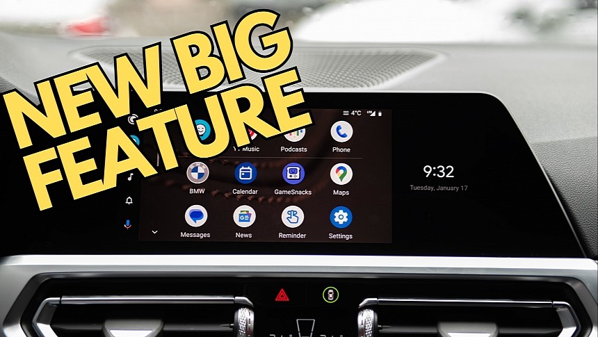Android Auto getting new wallpaper option