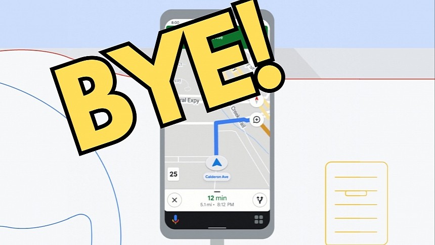 The Google Maps driving mode is being retired