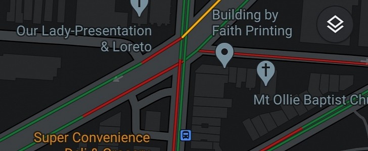 Full dark mode in Google Maps for Android