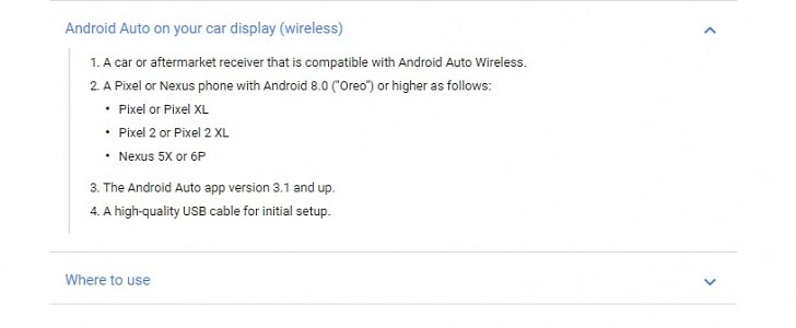 Android Auto Wireless help