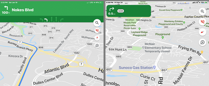 More polished UI in Google Maps for iOS