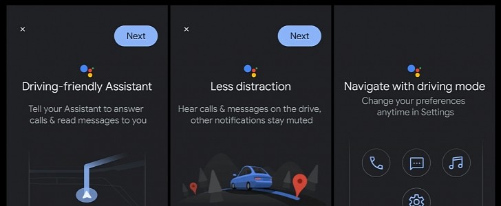 New Google Assistant Driving Mode