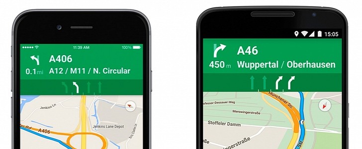 Lane guidance in Waze is inspired by a similar feature in Google Maps