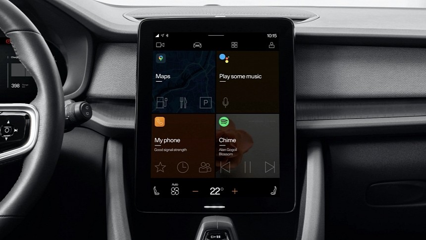 Android Automotive in the Polestar 2