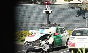 Google Street View Car Hits and Runs in Indonesia