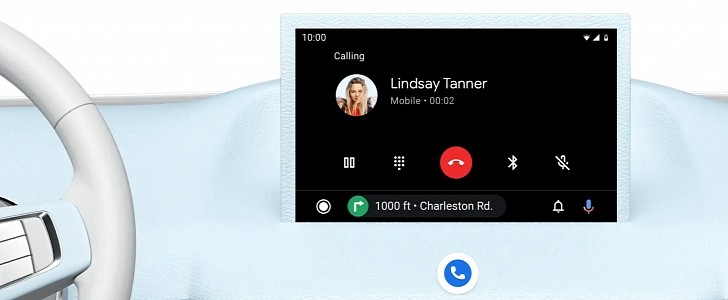 Phone calls on Android Auto