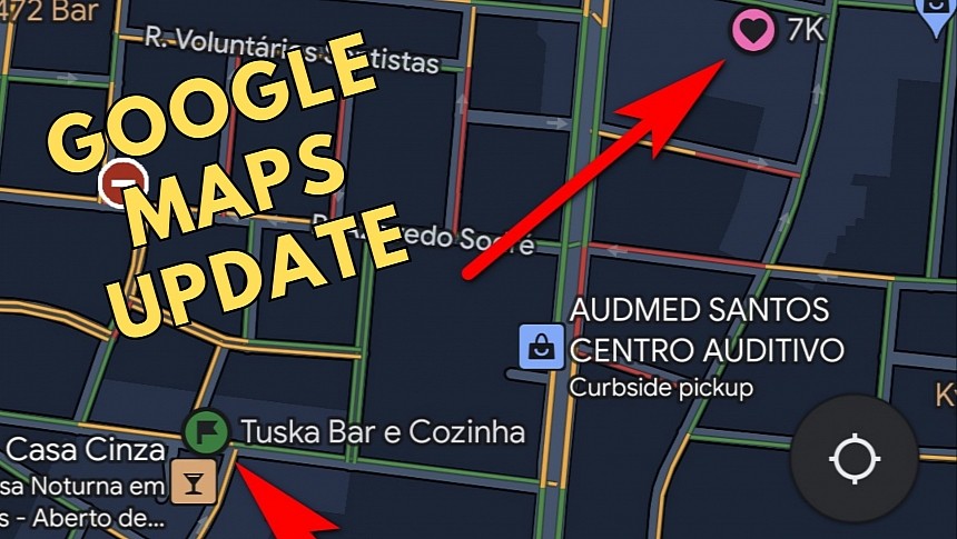New Google Maps pin