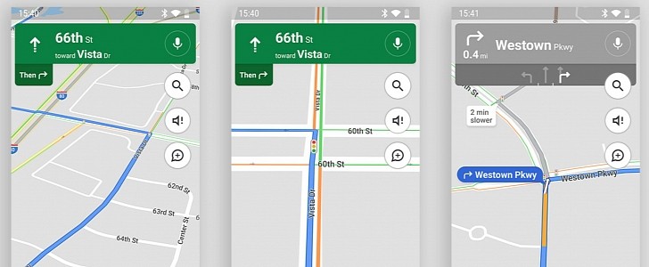 Traffic light information on Google Maps