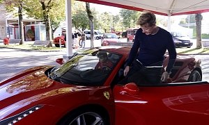 Gordon Ramsay Visits Maranello, Drives the Ferrari 488 GTB
