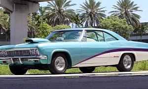 Gorgeous 1966 Chevrolet Impala SS Restomod Gets the Miami Vice Seal of Approval