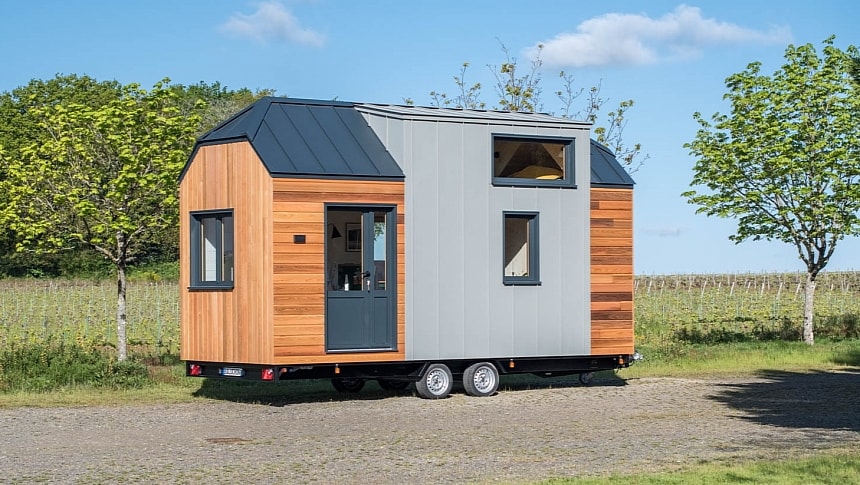The 2024 tiny house Midgard is a wonderful one-loft home with a highly functional layout