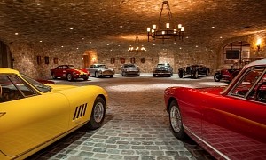 Gorgeous Cave Garage Looks Like a French Castle, Is a Collector’s Dream Lair