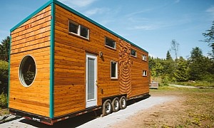 Gorgeous Family Home on Wheels Reveals Unique Details Inside and Out