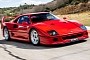 Gorgeous Ferrari F40 Coming Up for Auction Was Once Owned by F1 Legend Alain Prost