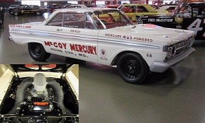 Gorgeous Mercury Comet Factory Drag Car Steals Hearts One 1/4 at a Time
