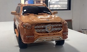 Gorgeous Wooden GLS 450 4Matic Is a Perfect Example of Effortless Artistry