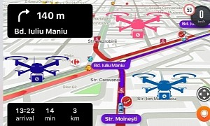 Government Will Send Drones to Congested Intersections Flagged by Users on Waze