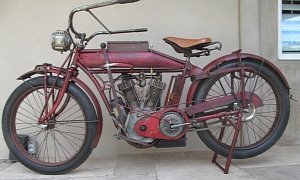 Grab a 1913 Indian Twin Cylinder Single Speed for Less than $40K
