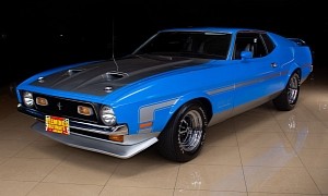 Grabber Blue 1971 Ford Mustang Boss 351 Looks Good as New