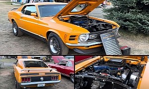 Grabber Orange 1970 Ford Mustang Boasts a Rare Performance Option We All Love