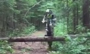 Graham Jarvis Teaches You How to Pass over a Fallen Tree