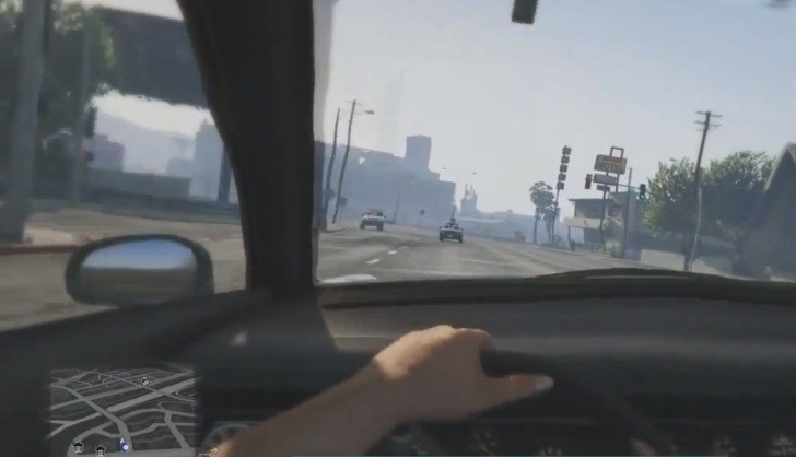 GTA 5 first person