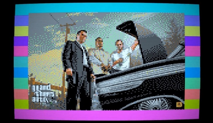 8 Bit Grand Theft Auto 5