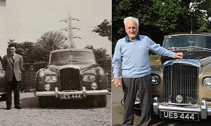 Grandfather Reunited With Bentley S3 After Almost 60 Years, on His 100th Birthday