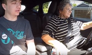 Grandma Drives a Stick Again After 40 Years, Tries Her Grandson's Ford Focus ST