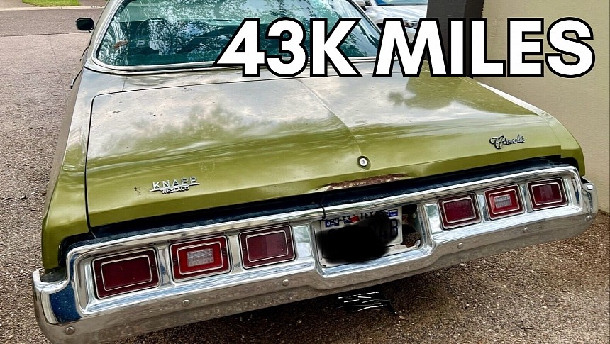 1973 Chevy Impala with low miles
