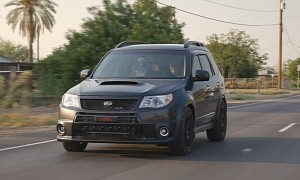 Grandpa's Supercharged V8 Subaru Forester Is Clearly Not Your Average LSA Sleeper