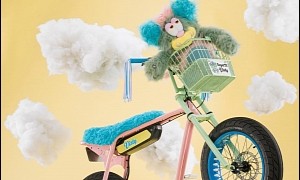 Graphic Designer Verdy Creates Colorful, Fuzzy E-Bike in Collaboration With Super73