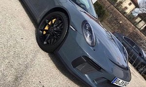Graphite Blue 2018 Porsche 911 GT3 Spotted in the Wild, Looks Bewildering