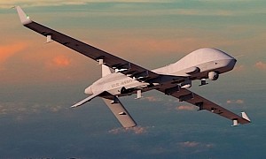 Gray Eagle Drone Flown With New All-Weather Target Tracking Hardware for the U.S. Army