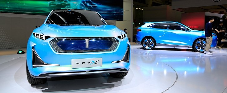 Wey-X and Wey-S at the 2019 Frankfurt Motor Show